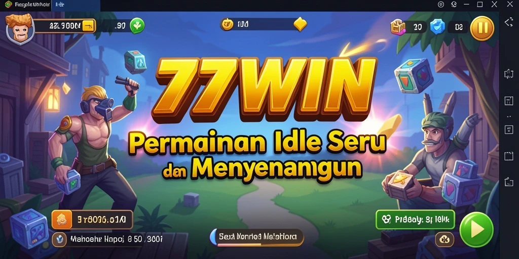 Gameplay 77WIN dengan berbagai tantangan dan misi menarik.
