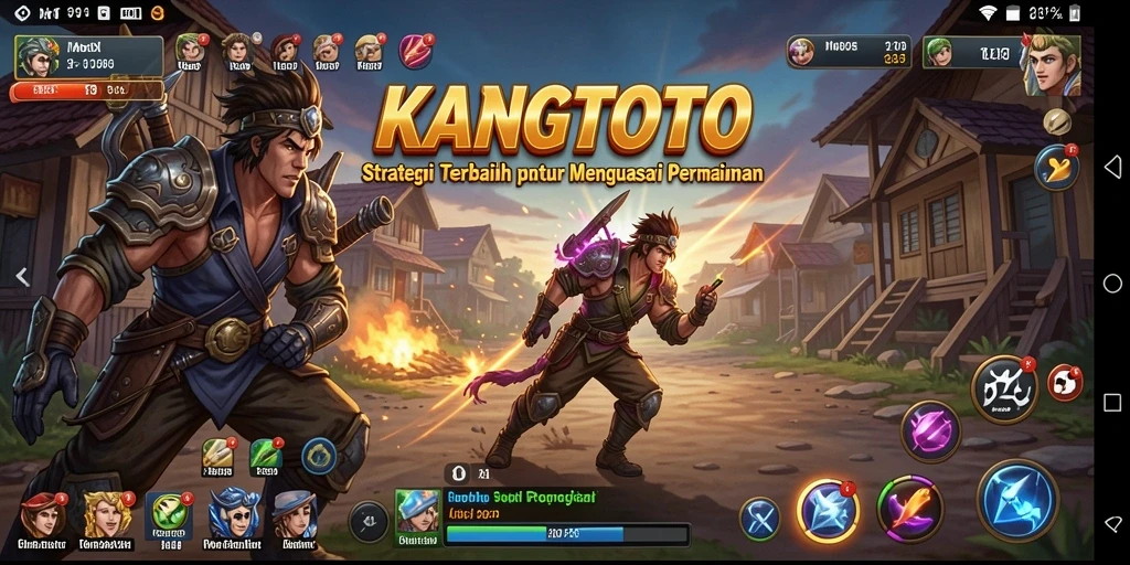 Screenshot KANGTOTO menunjukkan aksi menarik dalam gameplay Strategy.
