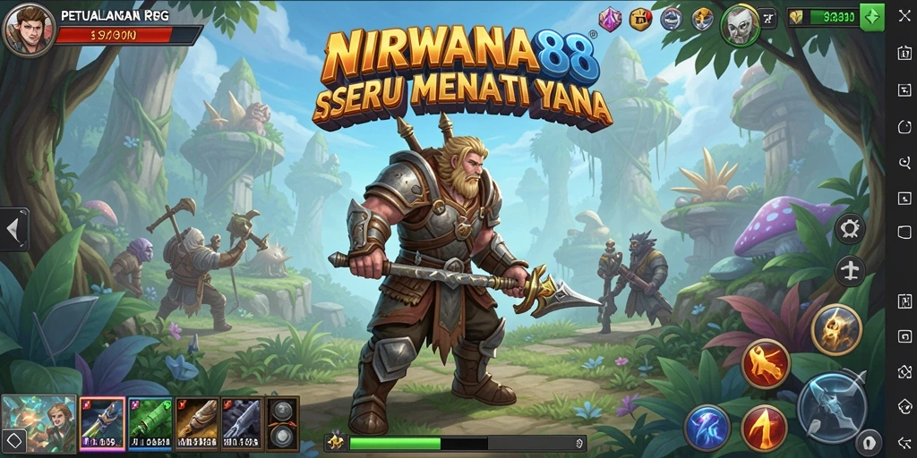 Tampilan gameplay NIRWANA88 yang seru dan mendebarkan.