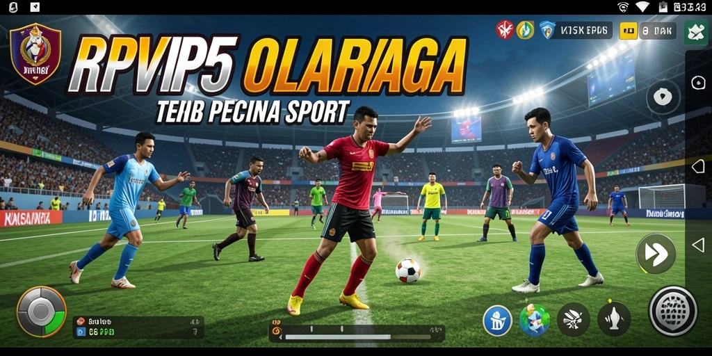 Tampilan permainan RPVIP5 yang menegangkan dalam aksi olahraga.