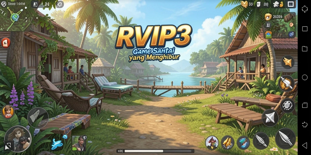 Tangkapan layar gameplay <strong>RVIP3</strong> yang menampilkan momen menyenangkan.