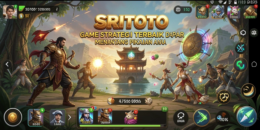 Tampilan gameplay <strong>SRITOTO</strong> yang seru dan mendebarkan dengan strategi yang menantang.